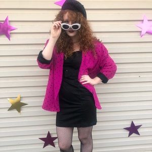 Polka dot 90’s Blazer